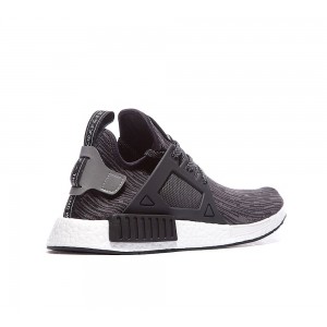 Adidas NMD XR1 Primeknit Trainer - Black / Metallic Silver